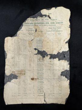 Desenele tehnice ale Titanicului "nescufundabil" vor putea fi văzute de public pentru prima oară. Sunt sute de mii de documente 1057545