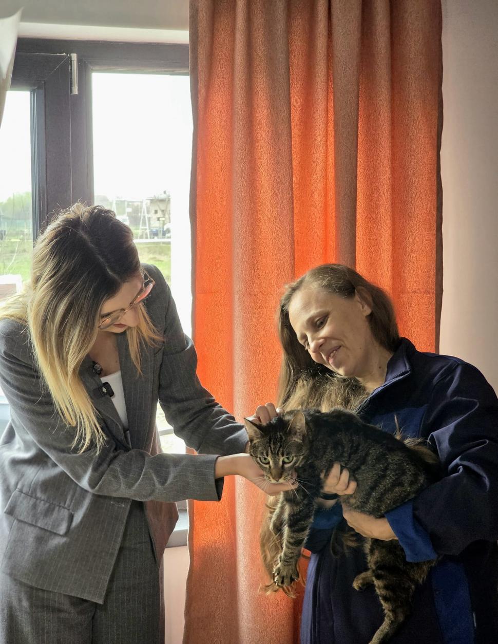 Ministerul Mediului a adoptat o pisică cu o poveste impresionantă. Buzoianu: „Schimbarea este posibilă atunci când cineva se implică” 1057847