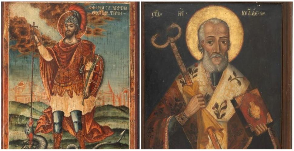 O icoană veche de peste 200 de ani, scoasă la Licitaţia de Paşte de la Artmark. Ce piesă are un preţ de pornire de 5.000 de euro 1057617