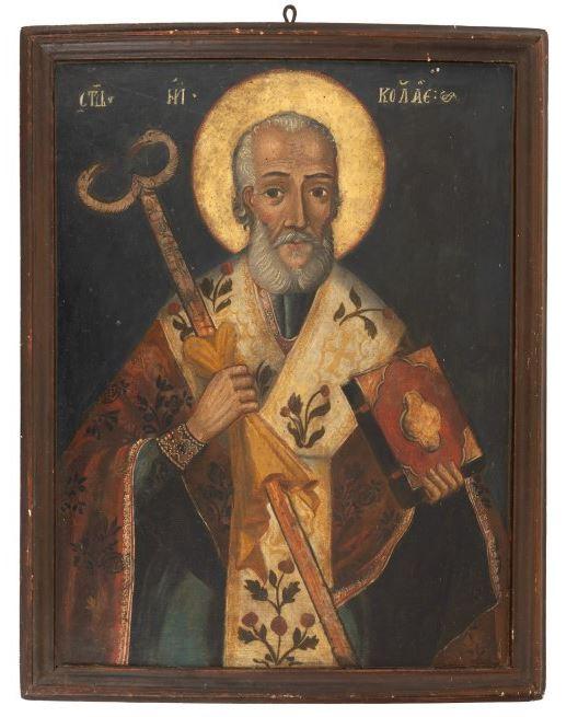 O icoană veche de peste 200 de ani, scoasă la Licitaţia de Paşte de la Artmark. Ce piesă are un preţ de pornire de 5.000 de euro 1057623