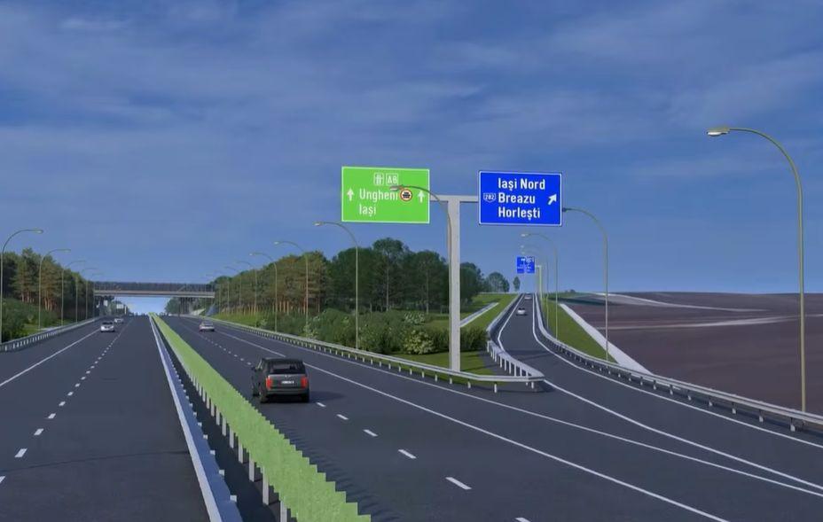 Cea mai scumpă autostradă din România se construiește lângă Iași și va avea tuneluri cu trei benzi pe sens. Cine a câștigat contractul 1058251