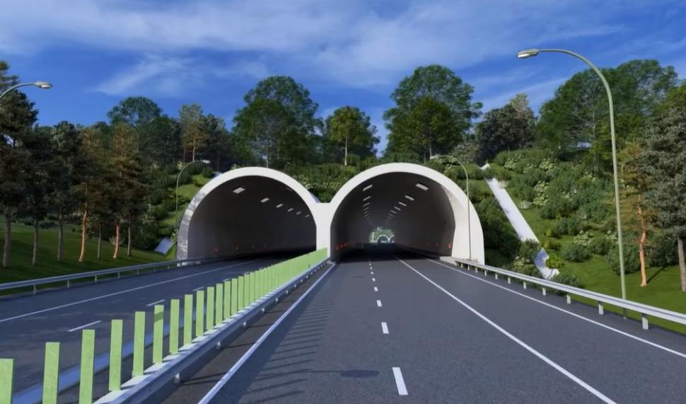 Cea mai scumpă autostradă din România se construiește lângă Iași și va avea tuneluri cu trei benzi pe sens. Cine a câștigat contractul 1058253