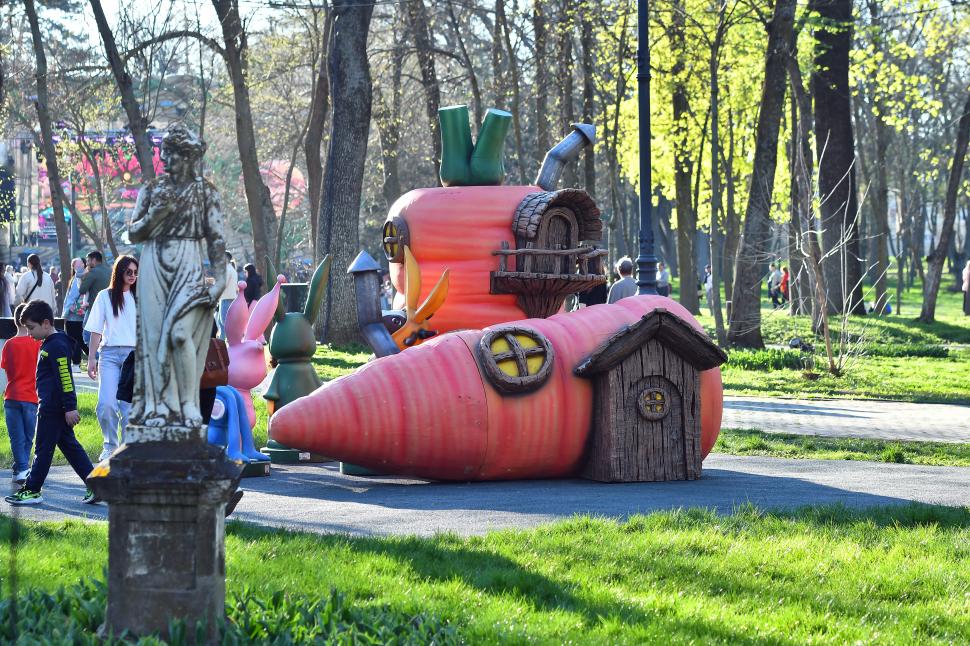 Imagini de poveste de la Târgul de Paște din Craiova. „Este mai spectaculos decât cel de anul trecut” 1058571