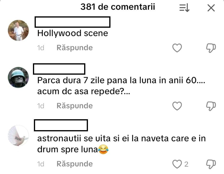 Conspiraționiștii români și negarea Artemis 2. „Și dacă am merge în fiecare zi pe Lună, s-ar găsi unii să spună că nu e adevărat” 1059172