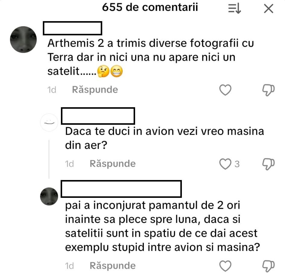 Conspiraționiștii români și negarea Artemis 2. „Și dacă am merge în fiecare zi pe Lună, s-ar găsi unii să spună că nu e adevărat” 1059191