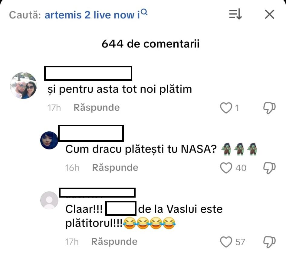 Conspiraționiștii români și negarea Artemis 2. „Și dacă am merge în fiecare zi pe Lună, s-ar găsi unii să spună că nu e adevărat” 1059211