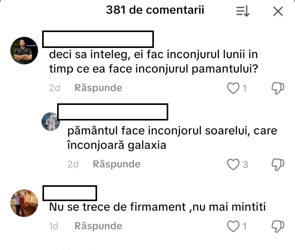 Conspiraționiștii români și negarea Artemis 2. „Și dacă am merge în fiecare zi pe Lună, s-ar găsi unii să spună că nu e adevărat” 1059222