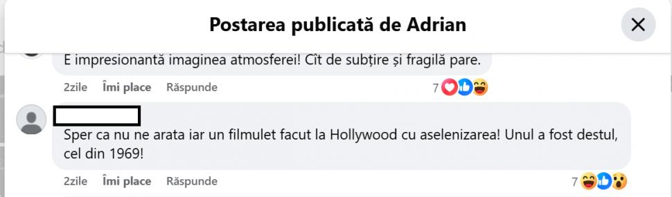 Conspiraționiștii români și negarea Artemis 2. „Și dacă am merge în fiecare zi pe Lună, s-ar găsi unii să spună că nu e adevărat” 1059231