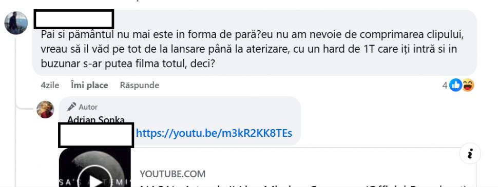 Conspiraționiștii români și negarea Artemis 2. „Și dacă am merge în fiecare zi pe Lună, s-ar găsi unii să spună că nu e adevărat” 1059242