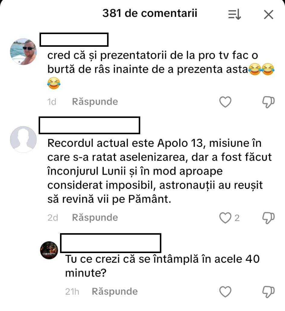 Conspiraționiștii români și negarea Artemis 2. „Și dacă am merge în fiecare zi pe Lună, s-ar găsi unii să spună că nu e adevărat” 1059250