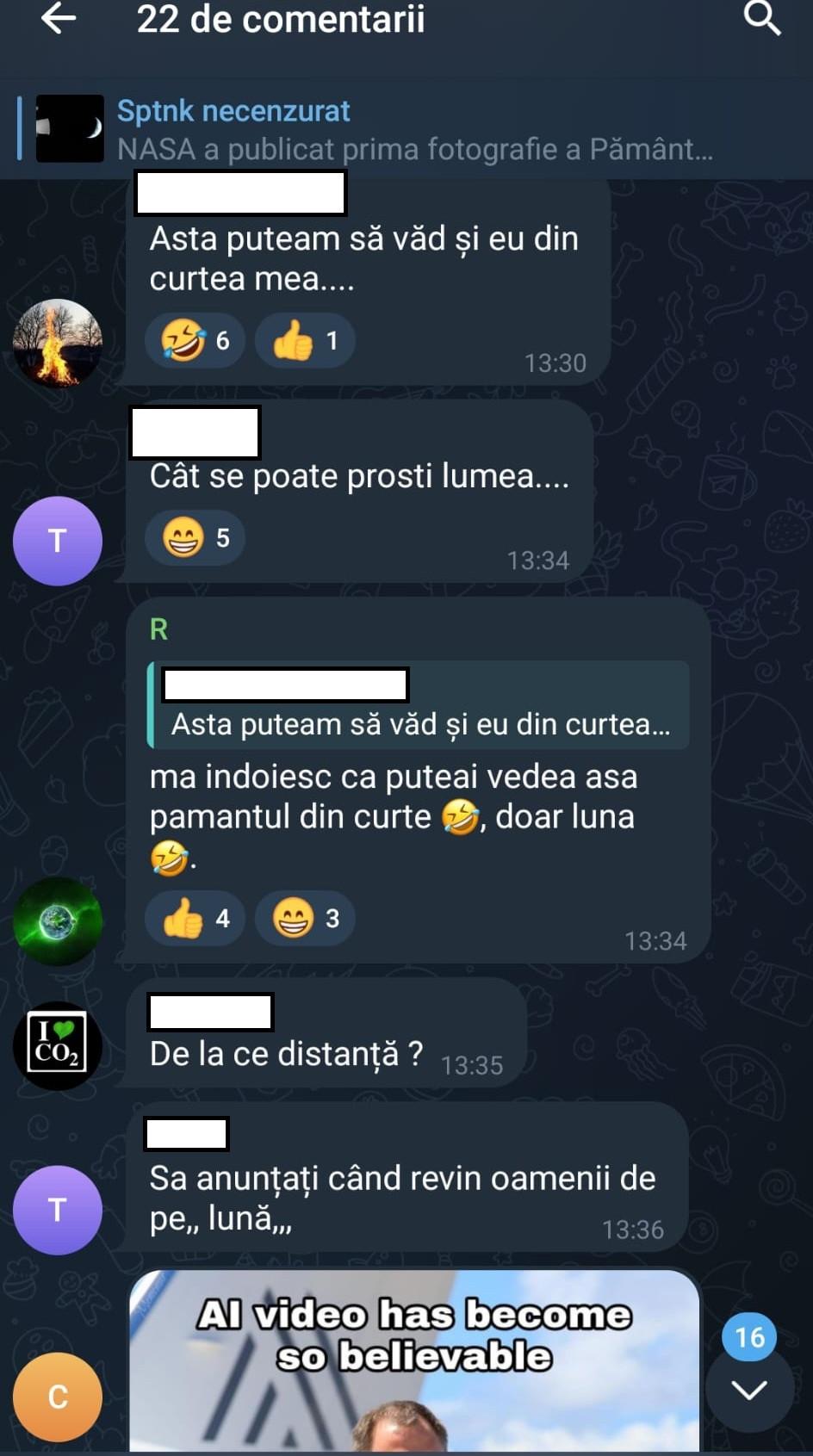 Conspiraționiștii români și negarea Artemis 2. „Și dacă am merge în fiecare zi pe Lună, s-ar găsi unii să spună că nu e adevărat” 1059256