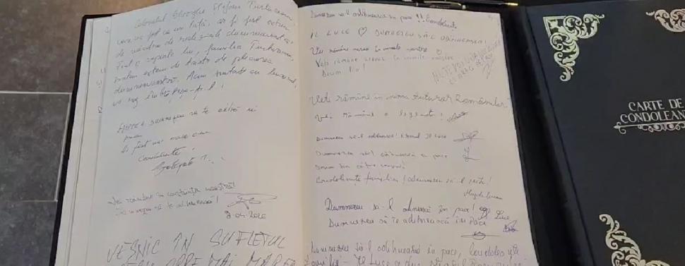 Imagini emoționante de la Arena Națională. Altar de flori în memoria lui Mircea Lucescu. Premierul Bolojan i-a adus un ultim omagiu 1059676