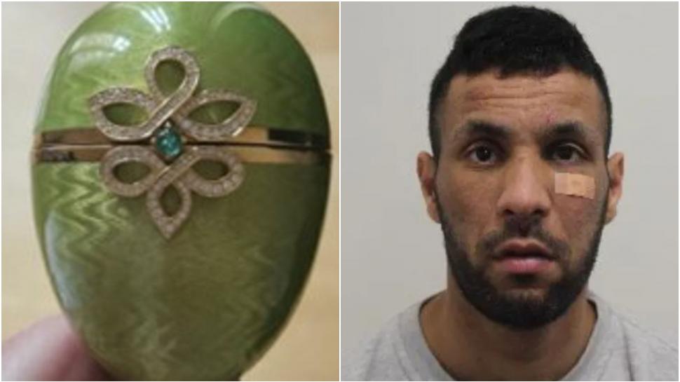 Un hoț a furat o poșetă și nu și-a dat seama că obiectul bizar din ea era un ou Fabergé de 2 mil. €. L-a dat la schimb pe niște droguri 1059868