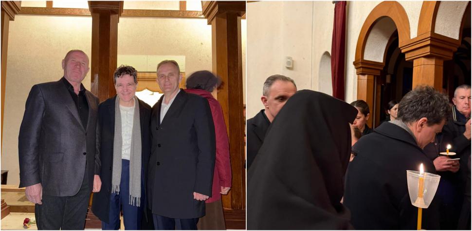 Nicușor Dan a fost la mănăstirea Cornu în Vinerea Mare. Șeful CJ Prahova: „Fără anunț, fără protocol” 1060115