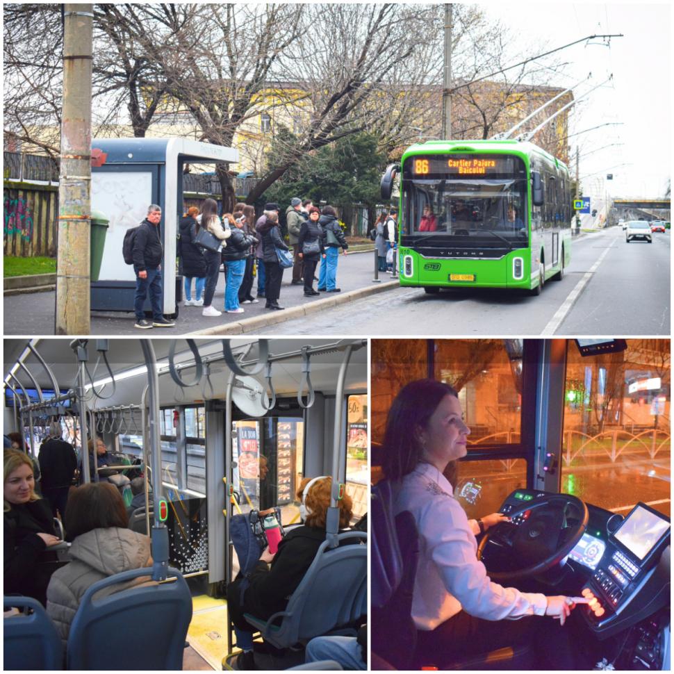 Noile troleibuze din București sunt dotate cu alcooltest. STB: Nu pornesc dacă şoferul a băut 1060191