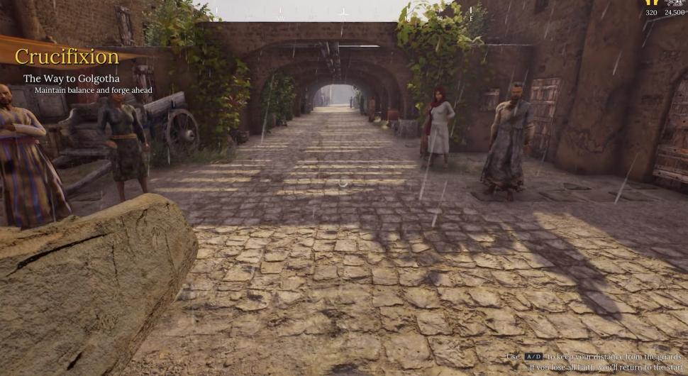 Un joc video nou simulează rolul lui Iisus Hristos din Biblie: Ești botezat, faci minuni, te lupți cu Diavolul, ești răstignit și învii 1060755