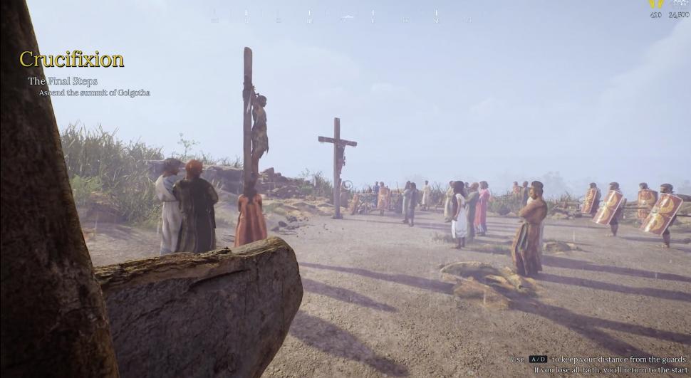 Un joc video nou simulează rolul lui Iisus Hristos din Biblie: Ești botezat, faci minuni, te lupți cu Diavolul, ești răstignit și învii 1060756