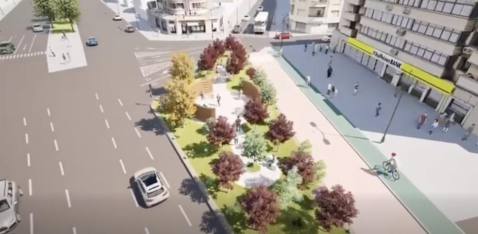 O arteră importantă din București se transformă complet, anul acesta: Cum va arăta părculețul care schimbă intersecția de la Dorobanți 1060889