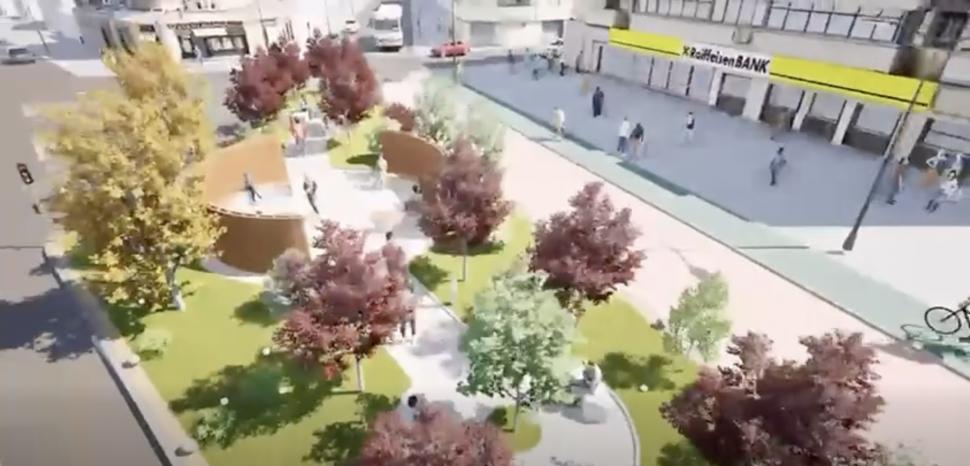 O arteră importantă din București se transformă complet, anul acesta: Cum va arăta părculețul care schimbă intersecția de la Dorobanți 1060890