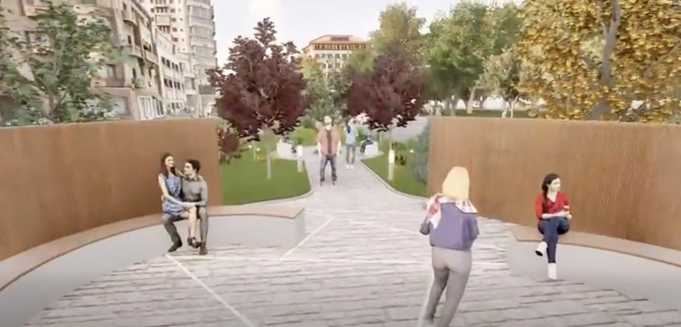 O arteră importantă din București se transformă complet, anul acesta: Cum va arăta părculețul care schimbă intersecția de la Dorobanți 1060891