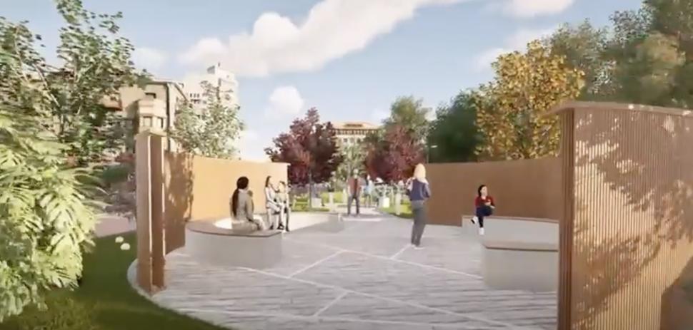 O arteră importantă din București se transformă complet, anul acesta: Cum va arăta părculețul care schimbă intersecția de la Dorobanți 1060896