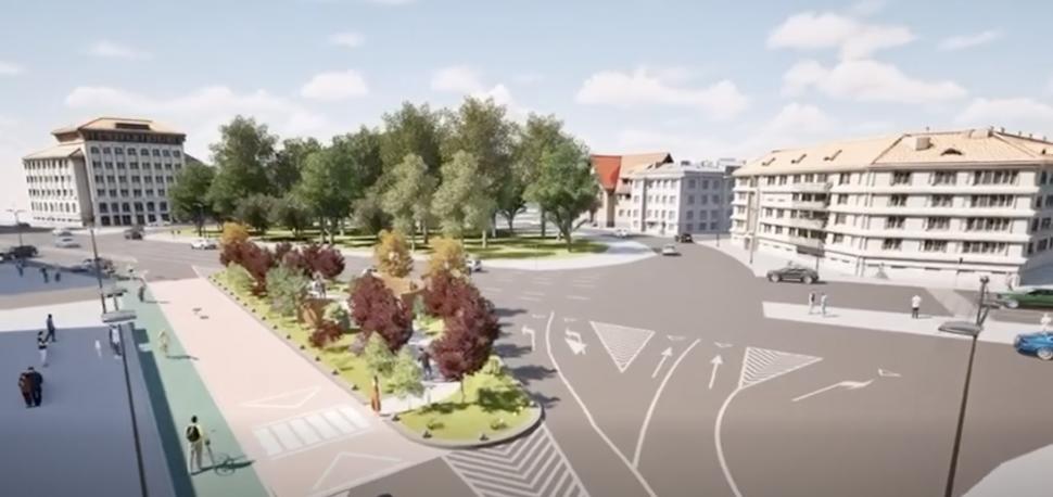 O arteră importantă din București se transformă complet, anul acesta: Cum va arăta părculețul care schimbă intersecția de la Dorobanți 1060898