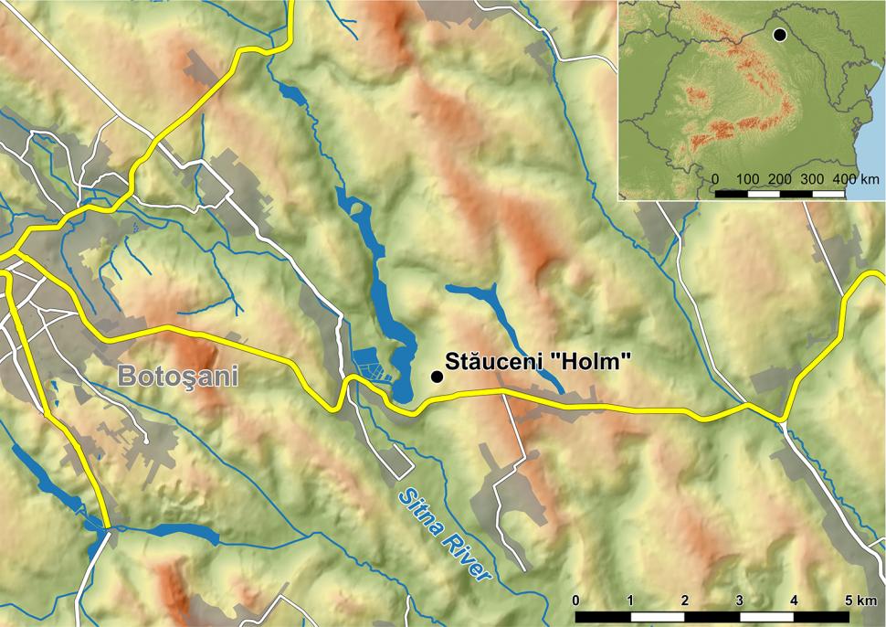 Descoperire arheologică rară, în România: O mega-structură de acum 6.000 de ani a fost dezgropată, în așezarea antică Stăuceni-Holm 1061406