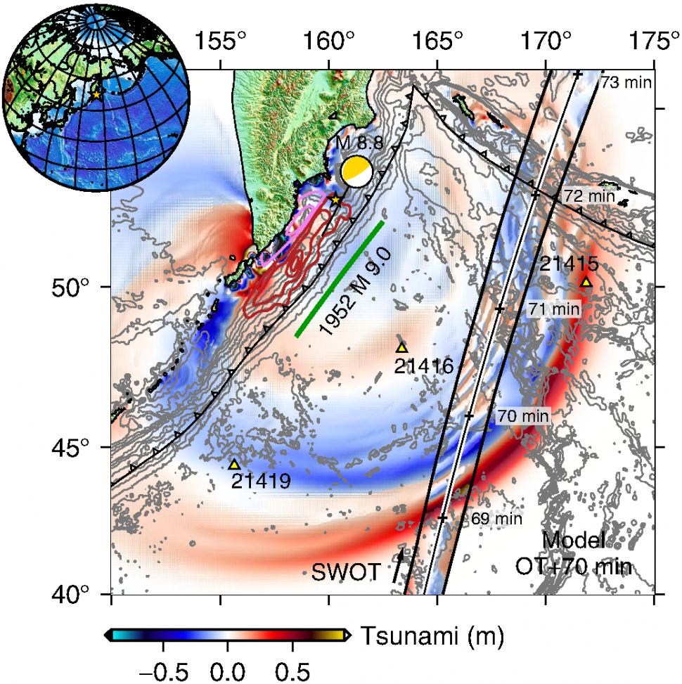Un satelit a surprins primele imagini de înaltă rezoluție ale unui tsunami uriaș în Oceanul Pacific 1061214