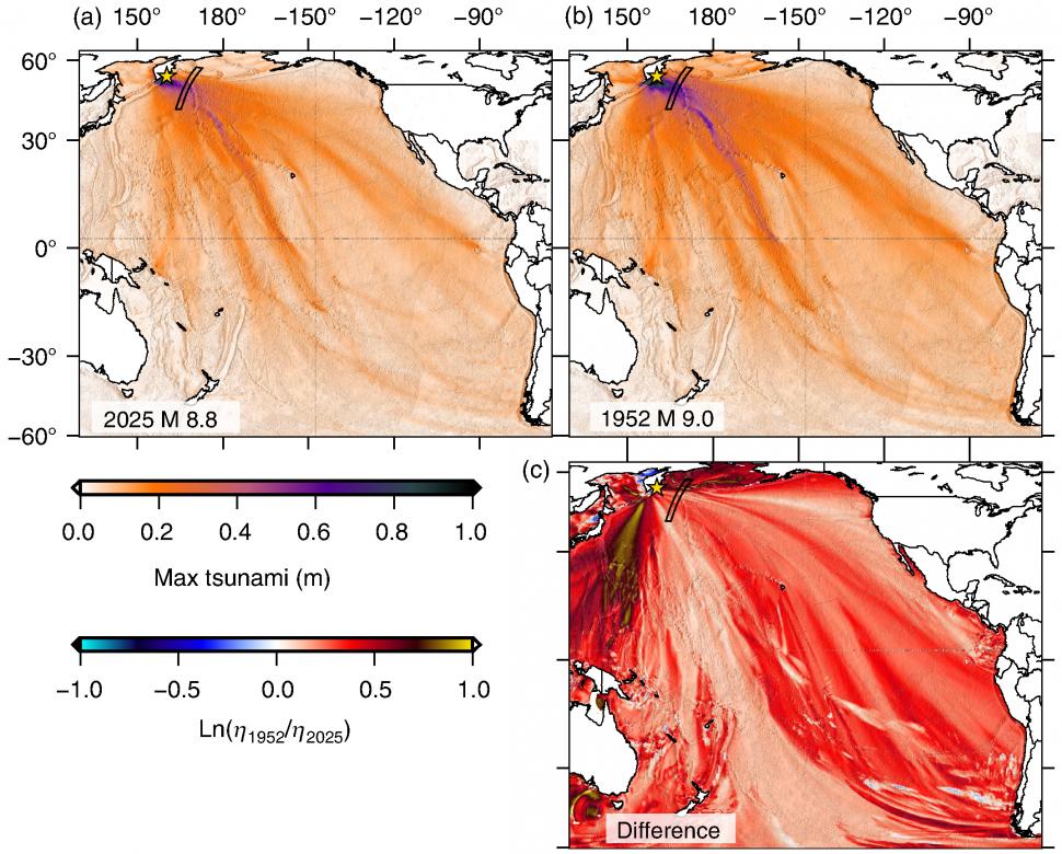 Un satelit a surprins primele imagini de înaltă rezoluție ale unui tsunami uriaș în Oceanul Pacific 1061217