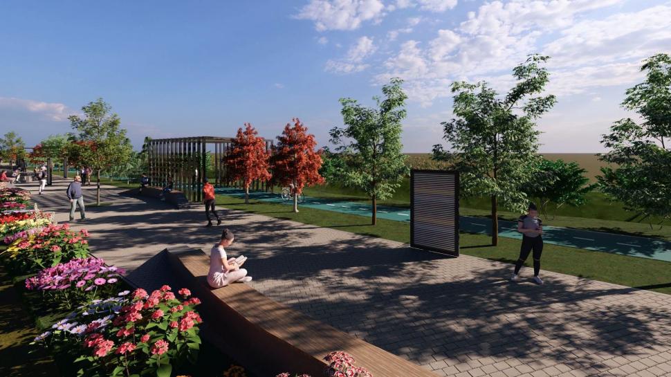 Parcul Liniei 3 se deschide vara aceasta. „Va fi cel mai mare, cât 1 și 2 la un loc”. Cum va arăta 1062094