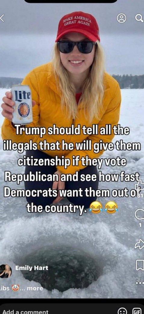 O influenceriță MAGA atrăgătoare s-a dovedit a fi, de fapt, un băiat indian care a câștigat o avere pe seama conservatorilor singuri 1062777