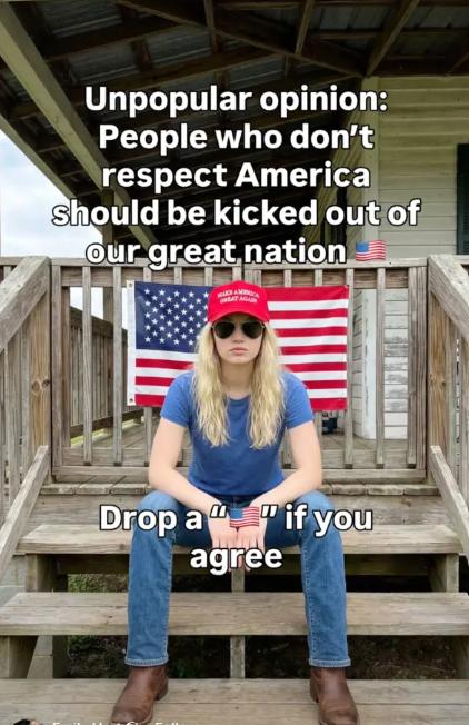 O influenceriță MAGA atrăgătoare s-a dovedit a fi, de fapt, un băiat indian care a câștigat o avere pe seama conservatorilor singuri 1062781