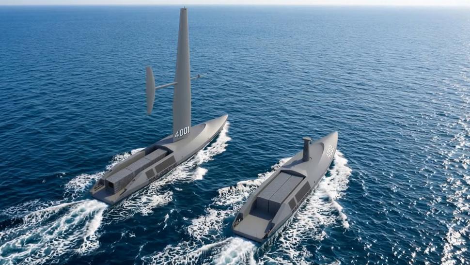 Marina SUA va avea drone maritime uriașe cu care să vâneze submarine: Cum arată Spectre, nava silențioasă cu vele și fără echipaj 1062973