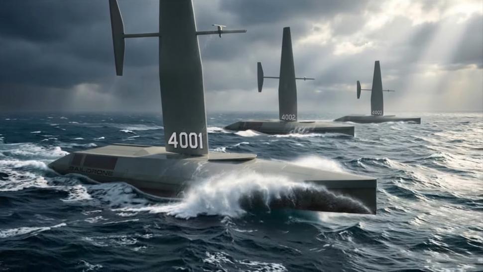 Marina SUA va avea drone maritime uriașe cu care să vâneze submarine: Cum arată Spectre, nava silențioasă cu vele și fără echipaj 1062976