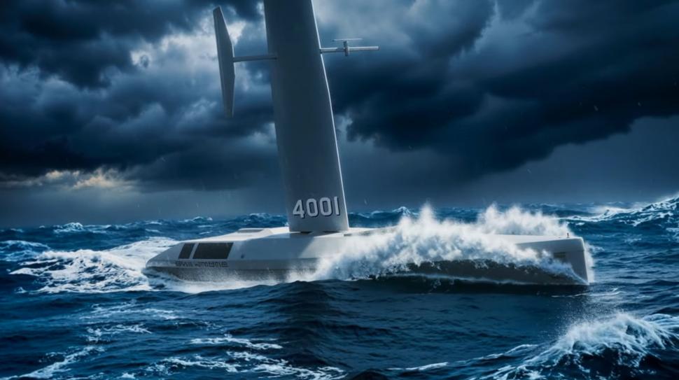Marina SUA va avea drone maritime uriașe cu care să vâneze submarine: Cum arată Spectre, nava silențioasă cu vele și fără echipaj 1062979