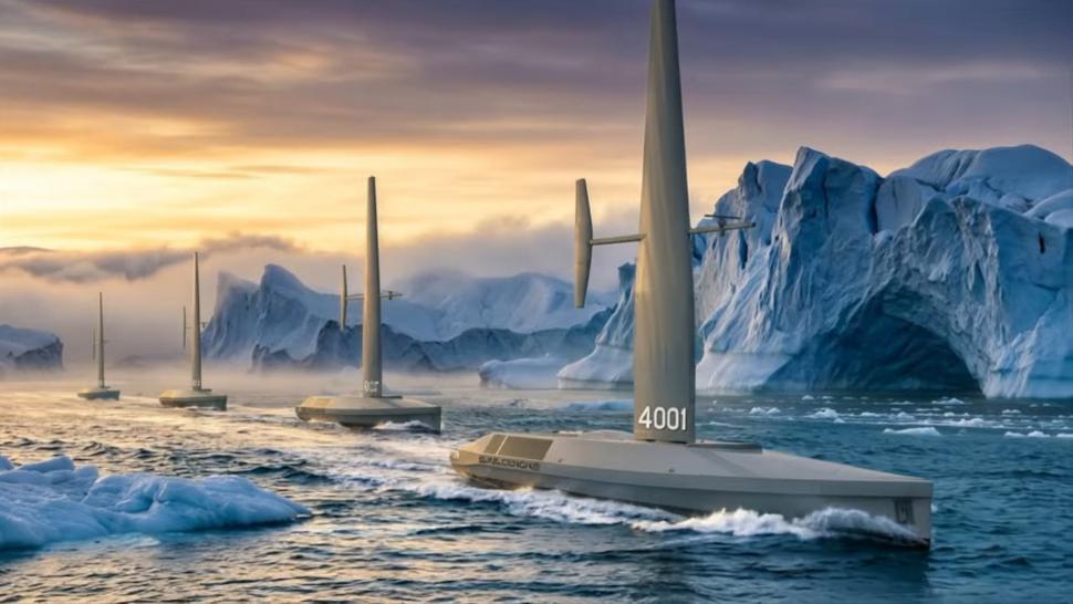 Marina SUA va avea drone maritime uriașe cu care să vâneze submarine: Cum arată Spectre, nava silențioasă cu vele și fără echipaj 1062980