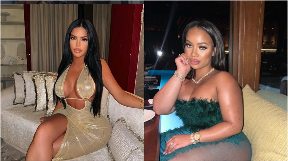 Scene șocante în fața unui club. Două influencerițe s-au luat la bătaie în fața unui club, apoi una a călcat-o pe cealaltă cu mașina  1063119