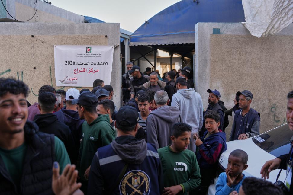 Au fost alegeri în Fâșia Gaza pentru prima dată în 20 de ani. Însă doar într-un oraș  1063609