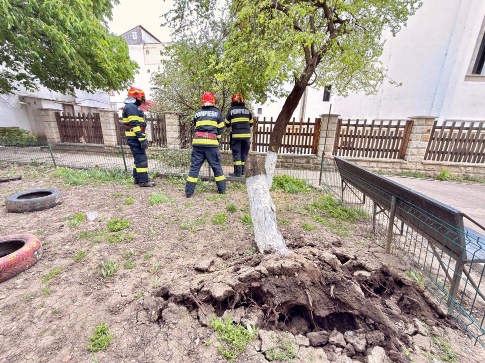 Dezastru în Moldova din cauza vântului puternic. Rafalele au smuls acoperișul unui bloc, în Huși. Un bărbat a fost lovit și a murit 1063689