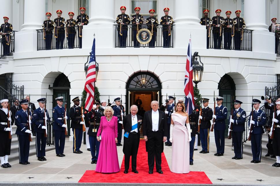 Modă, miliardari și glume: În culisele dineului de stat de la Casa Albă pentru Regele Charles. Melania Trump a organizat cina 1064512