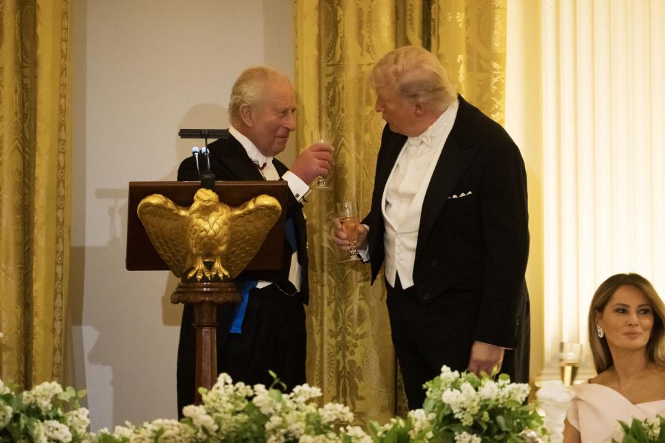 Modă, miliardari și glume: În culisele dineului de stat de la Casa Albă pentru Regele Charles. Melania Trump a organizat cina 1064518