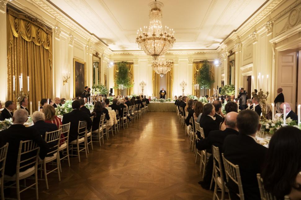 Modă, miliardari și glume: În culisele dineului de stat de la Casa Albă pentru Regele Charles. Melania Trump a organizat cina 1064519