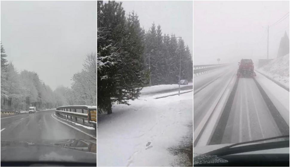 Iarnă la final de aprilie. Ninsori și temperaturi de până la -9 grade la munte. Vremea s-a răcit în toată țara. Cum va fi de 1 mai 1064778