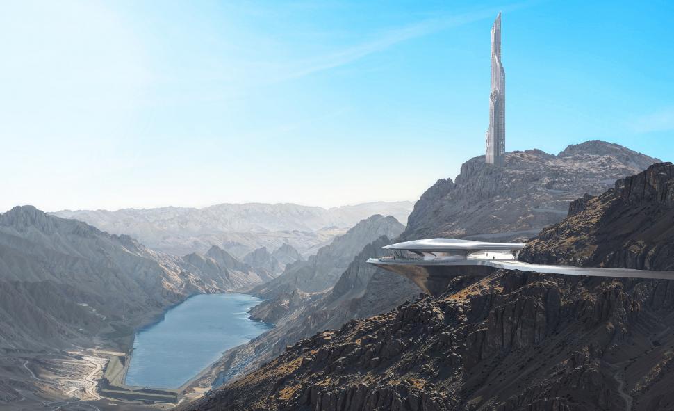 Arabia Saudită a început să ridice trei baraje gigantice pentru a crea un lac artificial în deșert. Apoi, proiectul s-a oprit brusc 1066421