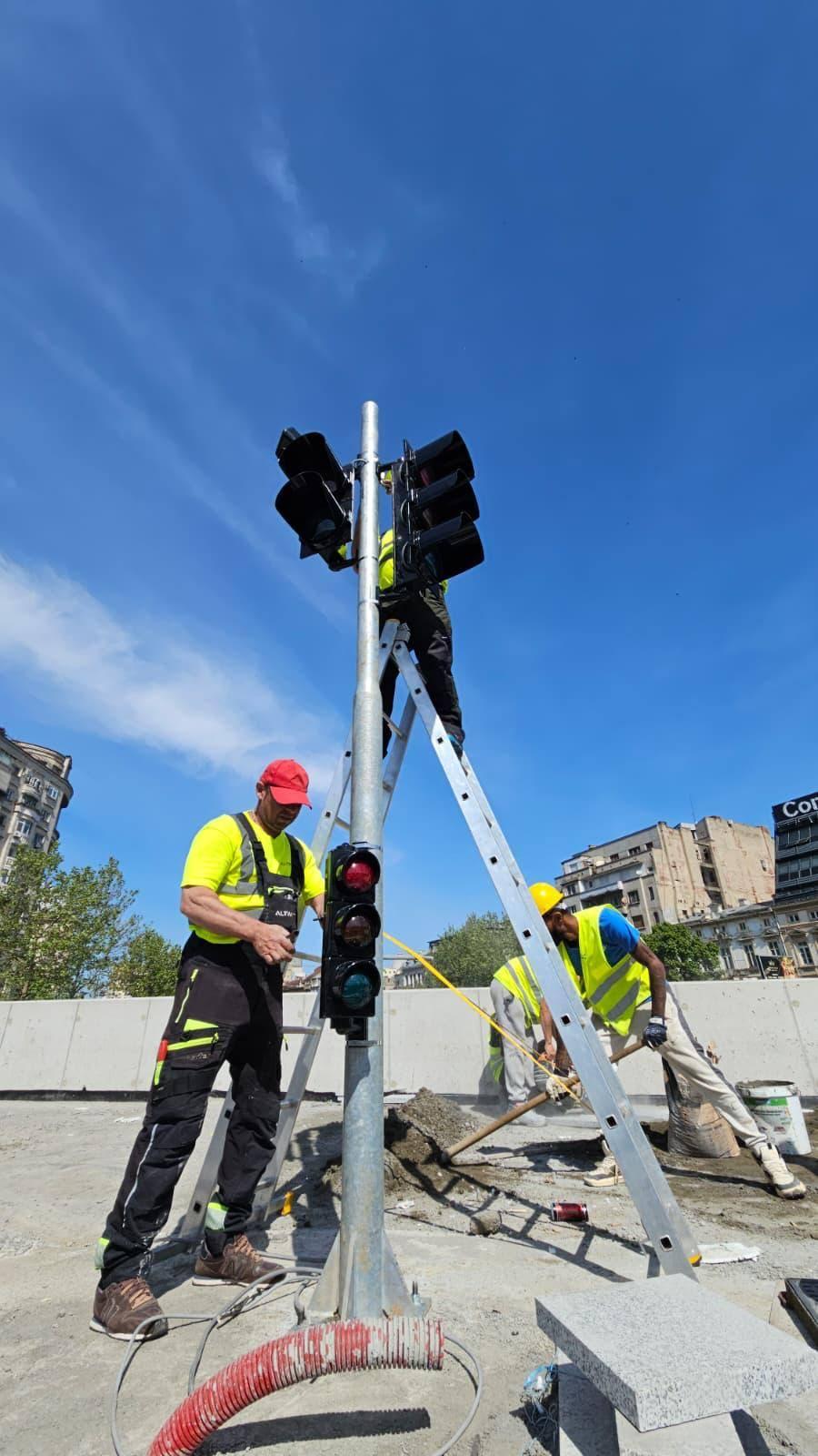 Circulația în zona Piața Unirii se reia de săptămâna viitoare. Imagini cu lucrările care se fac acum acolo 1066834