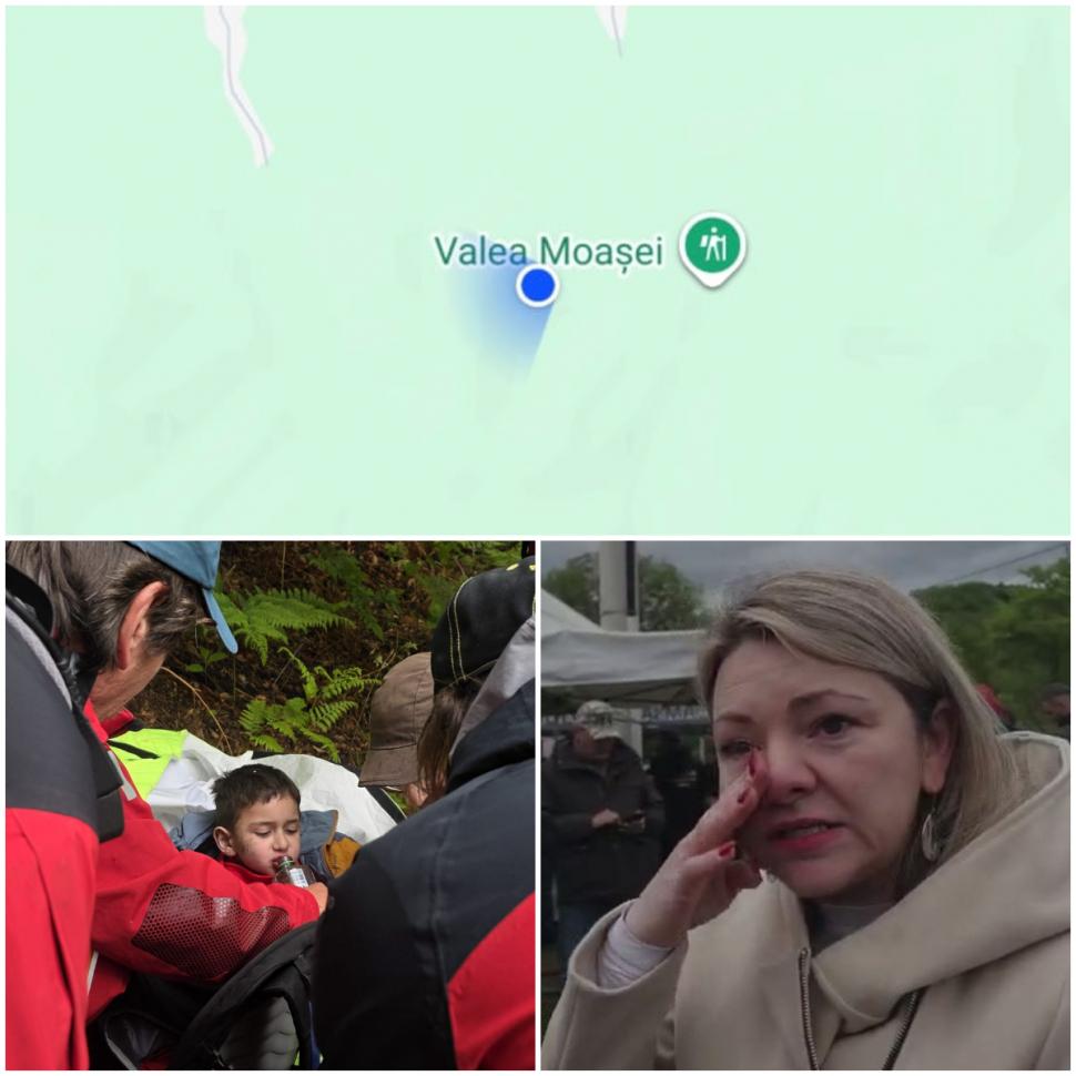 Alexandru, copilul dispărut în judeţul Sibiu, a fost găsit în viaţă, într-o pădure. Primele imagini surprinse din elicopter 1068264