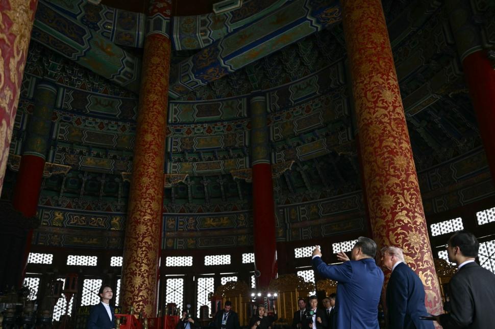 Xi Jinping l-a dus pe Donald Trump să vadă templul preferat al lui Henry Kissinger. „Un loc măreţ. Incredibil. China este frumoasă” 1068549