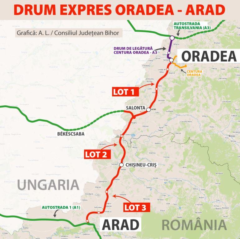 Lucrările pentru Drumul Expres Arad - Oradea ar putea începe în această vară. CNIR a început discuțiile cu constructorii  1068860