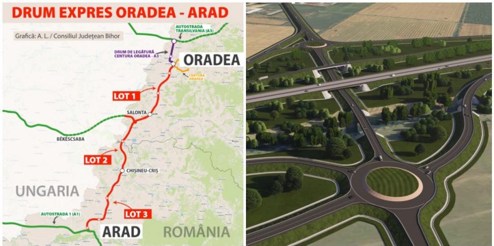 Lucrările pentru Drumul Expres Arad - Oradea ar putea începe în această vară. CNIR a început discuțiile cu constructorii  1068864