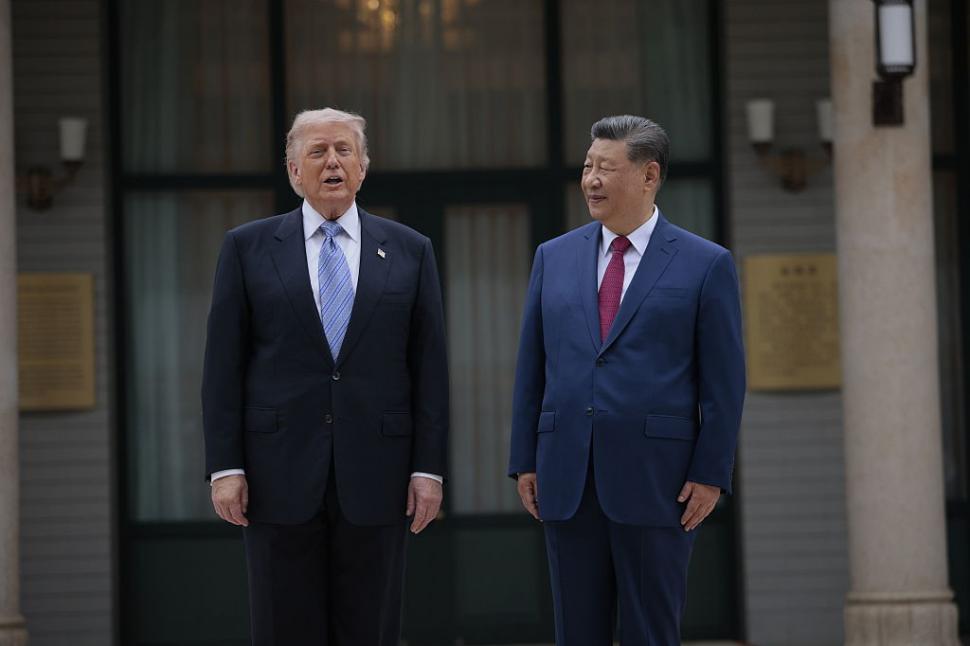 Xi Jinping l-a dus pe Trump la sediul Partidului Comunist. Doar câțiva lideri americani au păşit vreodată în locul extrem de păzit 1068814